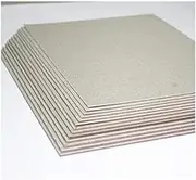 Poppy Crafts 12x12in Grey Chipboard - 10 sheets - 1.2mm thick - Super Smooth