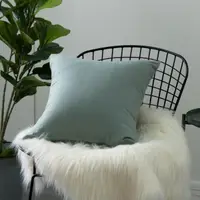 在飛比找momo購物網優惠-【IN-HOUSE】-純棉抱枕-冷灰(50x50cm)