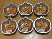 Lot of 6 WILTON Halloween SINGLES Cake PAN Mini Jack-O-Lantern Pumpkin 2105-1120