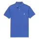 【RALPH LAUREN】RL POLO 經典刺繡小馬短袖POLO衫 上衣-寶藍色(百搭爆款/精選舒適/平輸品)