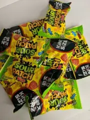 Lot Of 10! KING SIZE BAGS Sour Patch Kids Chewy Candy 3.4oz BB 6/26/2025
