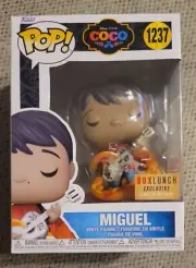 Funko Pop Disney Pixar Coco Miguel with Guitar #1237 BOX LUNCH EXCLUSIVE READ