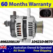 FIT ISUZU DMAX RC 09/14-10/16 ALTERNATOR DIESEL 3.0L 4JJ1 P/N 8982258130 (for: Isuzu)