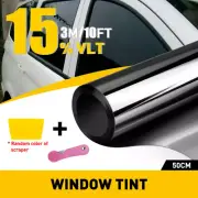 Uncut Window Tint Roll 15% VLT 20" in 10ft feet Home Commercial Auto Film EXC