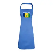 Saint Vincent And The Grenadines -Country Flag Nationality Kids Childrens Kitchen Apron