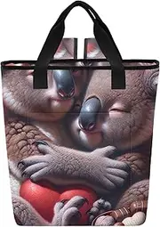 Playful Cartoon Cute Pig Cooler Bags 36 Cans Soft Cooler Bag Insulated Leak Proof Soft Insulated Tote Backpack for Travel