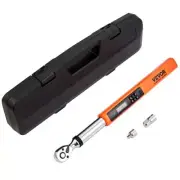 Digital Torque Wrench 3/8 Inch Drive Electronic Adjustable Torque Range 37ftlb