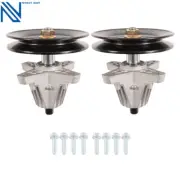 2 X Spindle Assy For Selected Mtd Rover Troy Bilt Cub Cadet Mowers 918-04822a