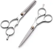 2pcs 6" Salon Hairdressing Scissors Hair Barber Shears Cutting Thinning Tool Set - Precision Cutting & Thinning Tools for Stylists and Home Use