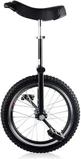 Large 20" Freestyle Cycle Unicycle for Adults/Big Kids/Mom/Dad, Great for Both Novices and Professionals, Men and Women, Best Birthday Gift (Color : Red) Durable TDF