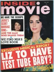 MAG: Inside Movie Magazine May 1966- Liz Taylor- Chris Connelly- Jackie Kennedy