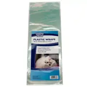Show Tech Plastic Wraps 15 x 40 cm Hologram Blue 100 pcs Dog Pet Grooming