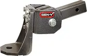 GEN-Y The Glyder Series - Torsion-Flex, 2" Shank with Bolt-On 6" Drop/8" Rise Attachment