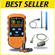 Battery Operated Pulse Oximeter for Infants & Adults - Continuous Monitoring