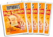 HOTHANDS Hand Warmers Pair Multipurpose-Air Activated & Long Lasting 5 pairs