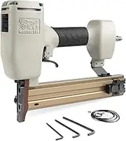 Woodpecker ST38H 14 Gauge Pneumatic Concrete Nail Gun with Safety Lock, 3/4-Inch to 1-1/2-Inch Length Air Power Concrete T Nailer Heavy Duty Brad Nailer for Packaging, Woodworking, Concrete Steel Nail