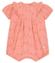 [Tartine et Chocolat] Tartine et Chocolat Baby broderie anglaise playsuit M 9 pink