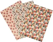 Anneome 1set Sports Wrapping Paper Vintage Kraft Paper for Football Baseball Soccer Basketball Tennis Billiard Creative Multi-Sport Patterns for Parties and Decorations