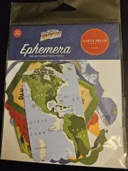 Echo Park ~Travel Adventure~ Die Cuts Ephemera 33-pc Pack