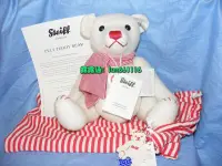 在飛比找露天拍賣優惠-全新正品 Steiff 2011年限量圍巾毛氈泰迪熊收藏告白