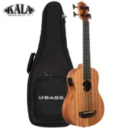 Kala U-BASS NOMAD Mahogany Acoustic Electric Bass Ukulele with Padded Bag