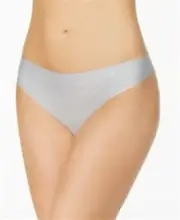 Ideology Sprot Mesh Thong Panty Underwear Womens Med Grey