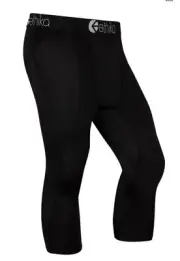 ethika subzero men’s 3/4 tight Large compression Black underwear