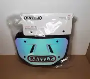 Battle Adult Sized Back Bone Plate Iridescent Color Changing - NEW & SEALED!