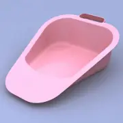 3 Units Reusable Fracture Bed Pan, Lightweight Plastic Aid Urinal Bed 4230 &