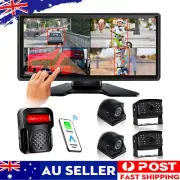 10.36" Carplay Touch Screen DVR Monitor 4K RV Backup Camera BSD System for Truck