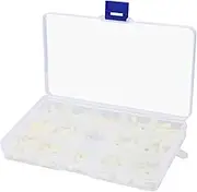 1Set Nylon Standoff Kit with Screws Nuts and Washers of Nylon Column Spacers for Secure Assembly and Fastening Essential Hardware for Projects