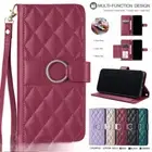 For Samsung S25 Ultra Plus S24 FE S23 S22 Wallet Case Leather Magnet Flip Cover