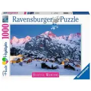 Ravensburger 1000 Piece Jigsaw Puzzle - Beautiful Mountains - Bernese Oberland