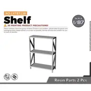 HO Scale 1/87 Train Scene Model Shelf
