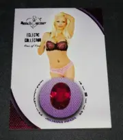 2016 Benchwarmer JULIANNA PRADA Eclectic RED JEWELS #1/1 PLAYBOY Brazil Sexy
