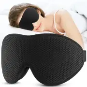 Sleep Mask Eye Mask for Sleeping Sleep Eye Mask for Women Men 3D Contoured Cu...