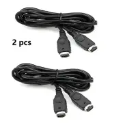 2pcs 2 Player Link Cable Cord for Gameboy Advance GBA SP Console Game Transfer