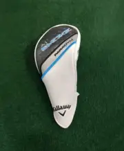 NEW Callaway Paradym Ai-Smoke Hybrid Headcover White/Blue