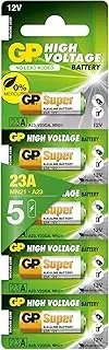 GP High Voltage 12V 23A Alkaline Battery (Pack of 5)