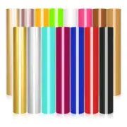 Heat Transfer Vinyl Bundle - 12 X 12inch Iron on Vinyl for T-Shirt, HTV6858