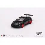 ＭINI GT 681 ＭINI GT 681 PORSCHE 911 （992） GT3 RS BLACK WITH