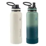 THERMOFLASK 不鏽鋼保冷瓶 1.2公升 X 2件組 白 + 漸層綠