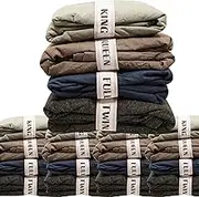 Bed Sheet Organizer and Storage Size Label Bands | Bed Sheets Set Organizers for Linen Closet Organization - Elastic Bedding Band Labels for Organizing Bedsheet (Mix 20PCs Pack, Cream)