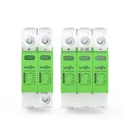 SPD DC Surge Protector 2P/3P 1000V High Discharge Capacity 40kA Photovoltaic Solar Lightnin Protection Efficient Operati