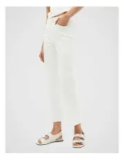 [Seed Heritage] Core Straight Leg Stretch Jean in Cloud Cream