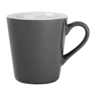 Olympia Cafe Cup for Flat White Charcoal 170ml Box of 12 Servingware