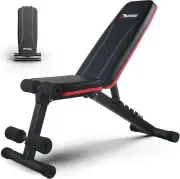 Adjustable Weight Bench Full Body Workout Multi Purpose Foldable Incline Decline