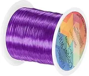 uxcell 0.3mm Jewelry Wire, 28 Gauge 328FT Craft Wire Copper Beading Wire for Jewelry Making/Planting/Weaving/DIY Crafting, Soft Metal Wires [100M, Purple]