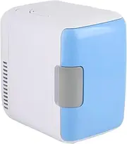 Mini Fridge,4l Car Refrigerator Large Capacity Small Size Food Grade Liner Cooler Warmer,Refrigerator for Dormitory Office Home