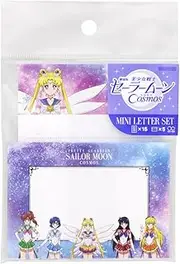Sunstar Stationery Sailor Moon Letter Set, Mini, Movie Edition, Sailor Moon Cosmos, A-Pattern, S8906491